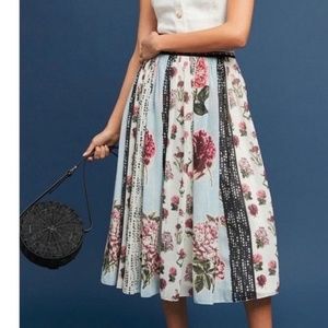 NWT Anthropologie Verb by Pallavi Singhee Patchwork Skirt Sequin 4